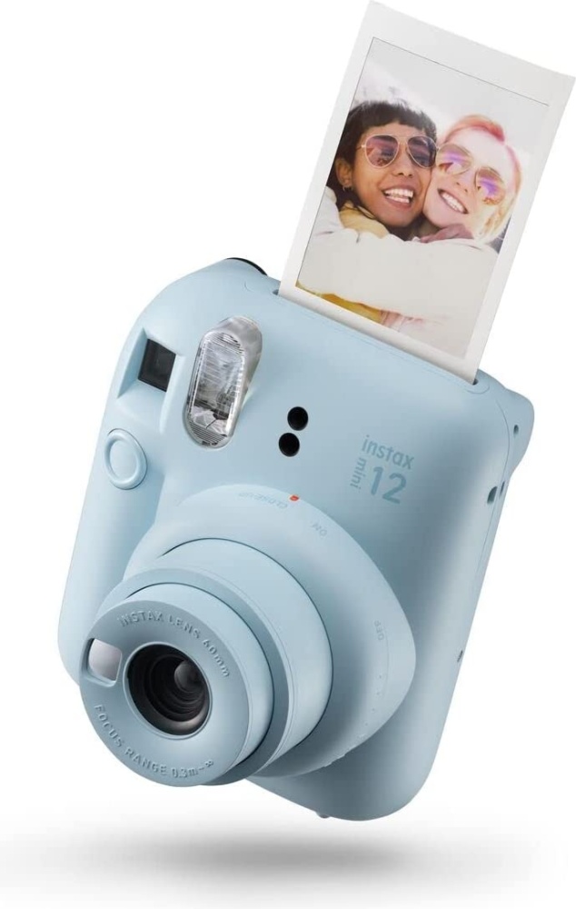 Фотокамера моментальной печати Fujifilm Instax MINI 12 + Instax Mini Instant Film 20 шт голубой